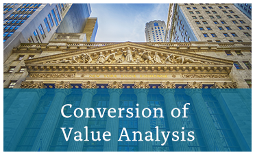 Conversion of Value Analysis